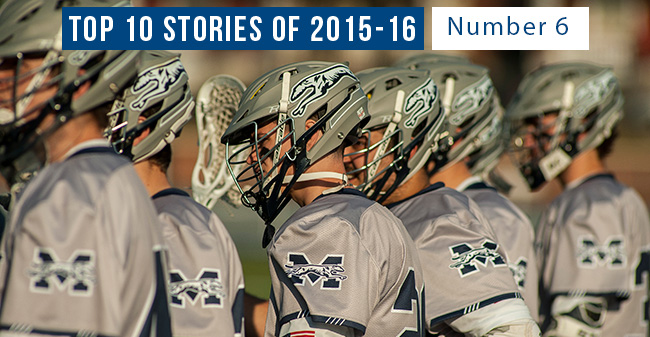 Top 10 Stories of 2015-16 - #6 Men's Lacrosse Wins 10 Matches & Plays in ECAC Tournament
