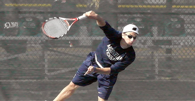 Men's Tennis Sweeps USMMA to Clinch Landmark Playoff Berth