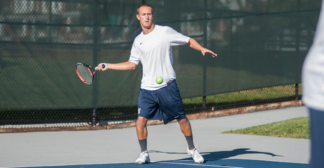 Men's Tennis Starts Spring with 9-0 Sweep of Baptist Bible
