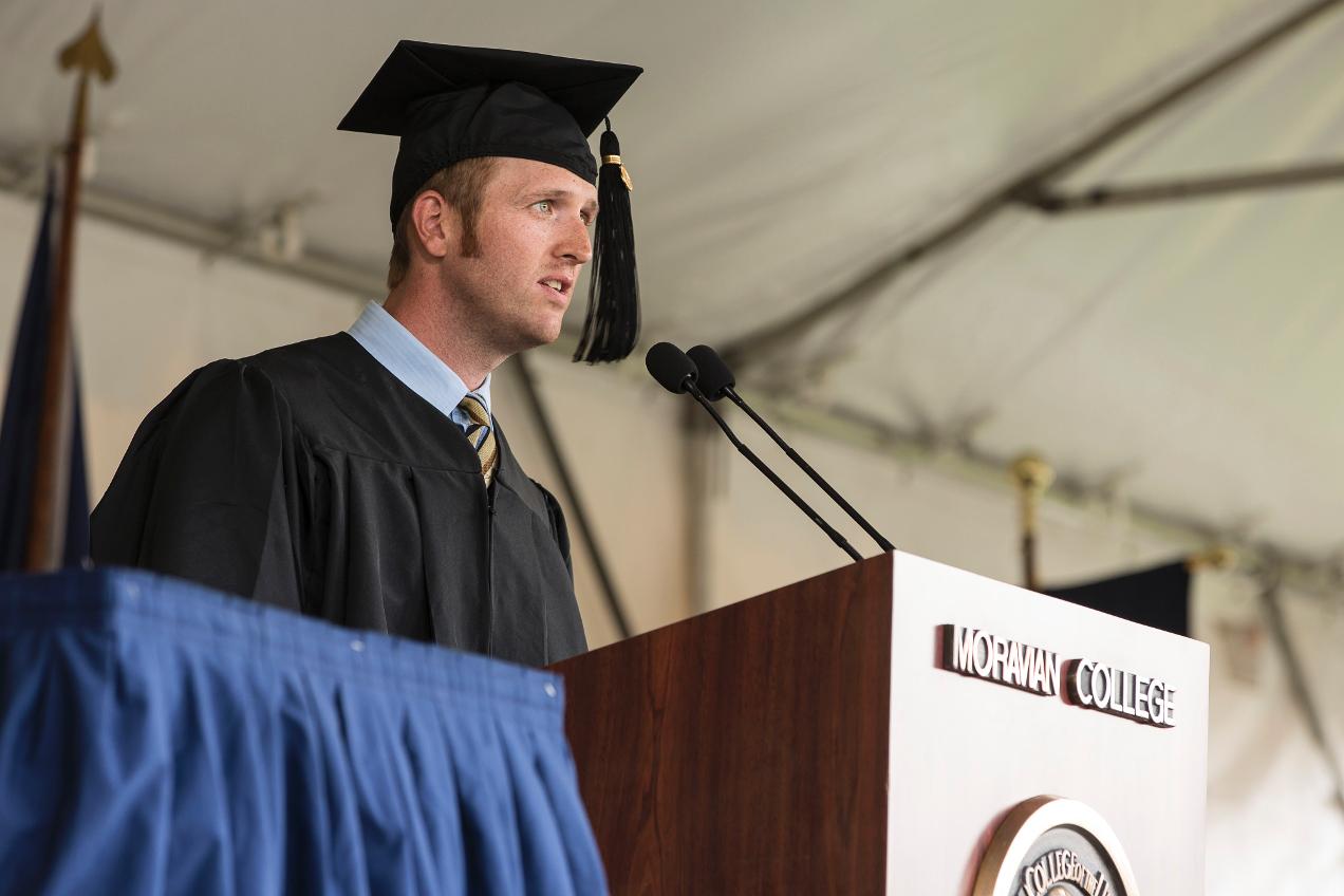 Neal Serves as Graduate Speaker