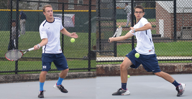 Tuorto and Widdifield Named Men's Tennis Captains