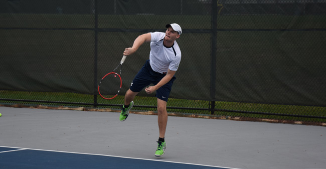 Men's Tennis Opens Fall with 5-0 Win over Delaware Valley