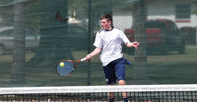 Men's Tennis Drops Match to Regis (Mass.) in Final Contest of Spring Trip