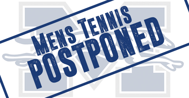 Men's Tennis match is postponed