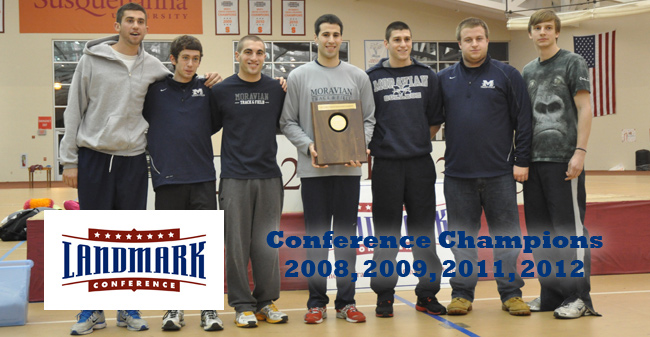 Men's Indoor Track & Field Wins 4th Landmark Conference Title in 5 Years