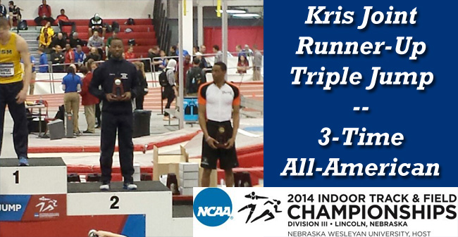 Joint Runner-Up in Triple Jump to Earn 3rd All-America Honor