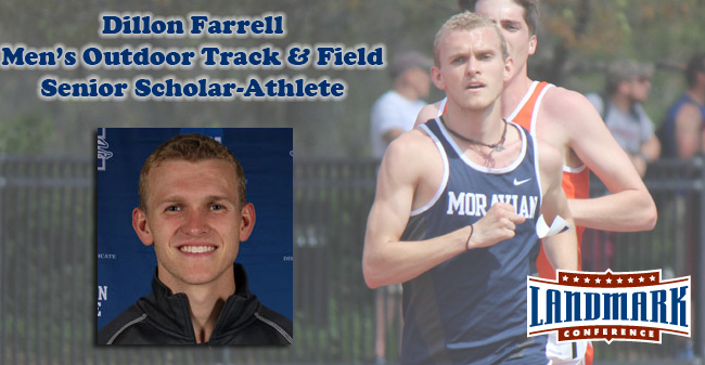 Farrell Honored as Landmark Men's Outdoor Track & Field Senior Scholar-Athlete