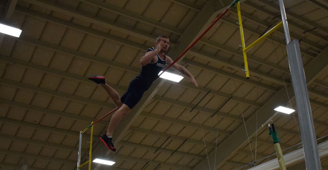 Karnopp Wins Pole Vault at Lehigh Fast Times Before Finals