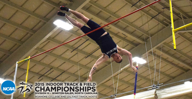 Karnopp Takes 10th in Pole Vault at NCAA Indoor Championships