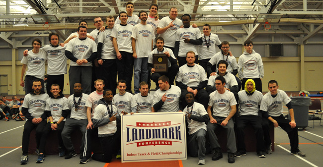 Men Sweep Field Events for 6th Straight Landmark Indoor Title