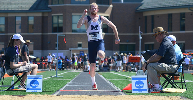 Bailey Finishes 17th in Long Jump at NCAA DIII National Championships