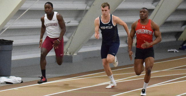 Men's Indoor Track & Field Competes at Lehigh University Fast Times Before FInals