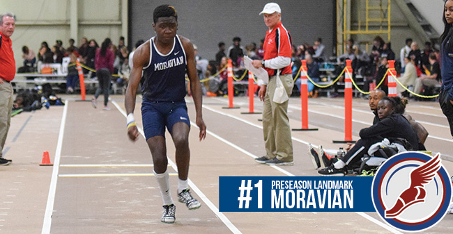 Moravian Men Selected to Repeat as Landmark Conference Indoor Champions
