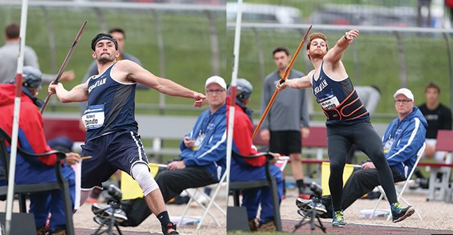 Condo & Guarino Compete in Javelin at 2017 NCAA DIII National Championships
