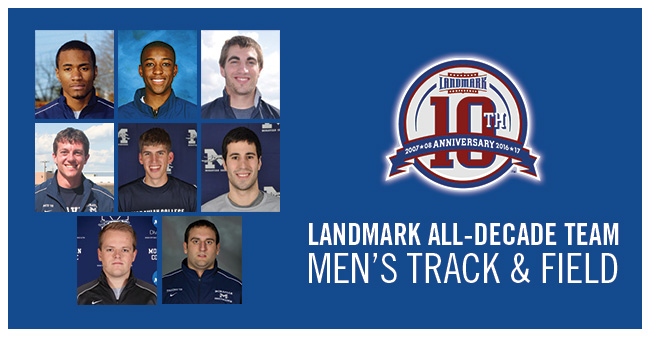 Eight Former Greyhounds Selected to Landmark Conference All-Decade Team for Men's Outdoor Track & Field