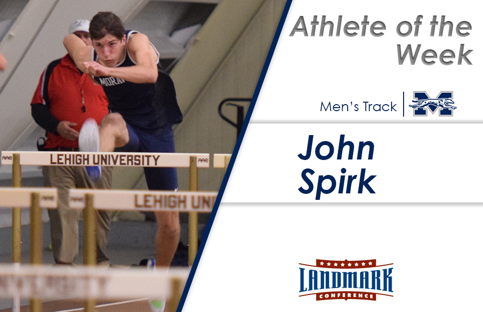 John Spirk '19 named Landmark Conference Men's Track Athlete of the Week.
