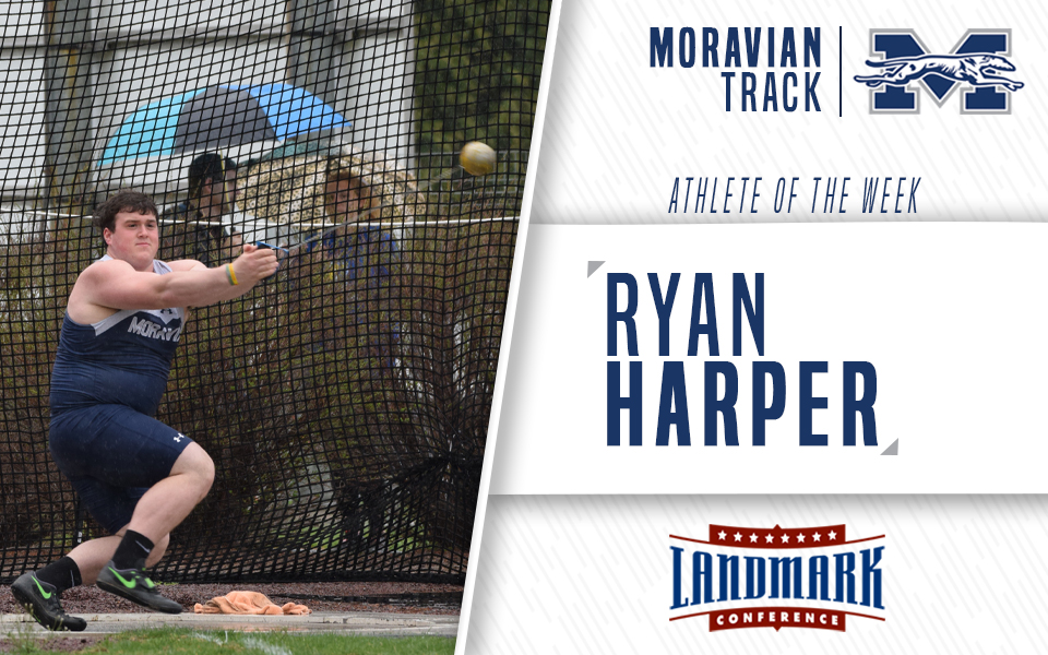 Ryan Harper Named Landmark Conference Men's Field Athlete of the Week.