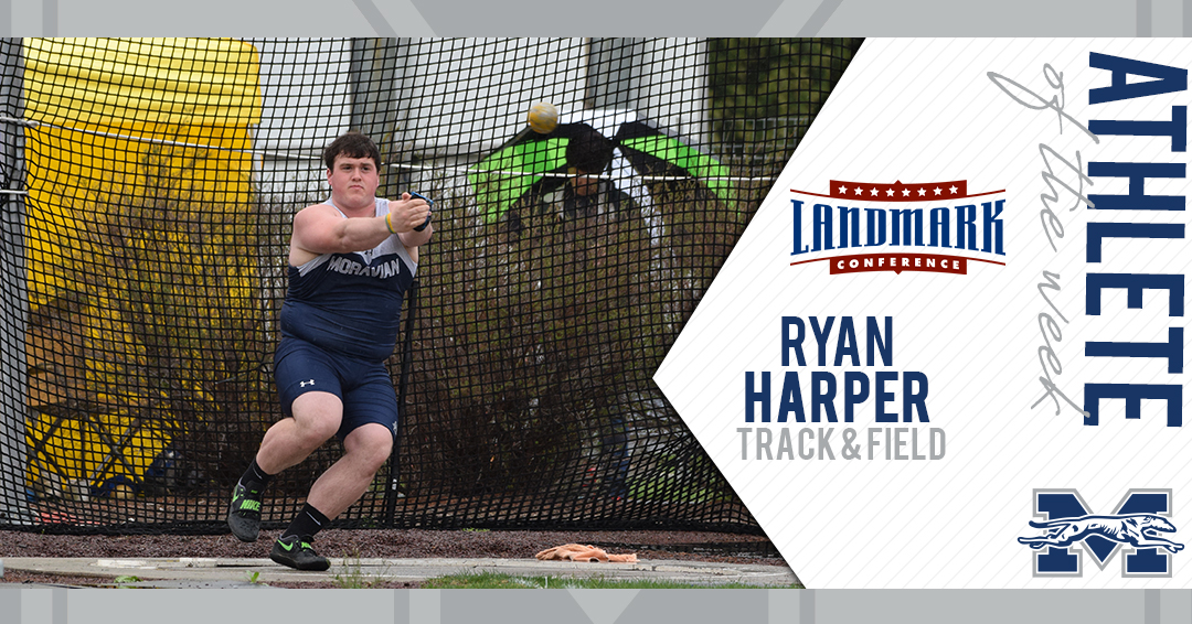 Ryan Harper named Landmark Conference Men's Track & Field Athlete of the Week.