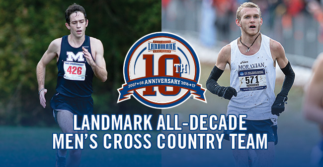 Lutcza & Farrell Named to Landmark Conference Men's Cross Country All-Decade Team