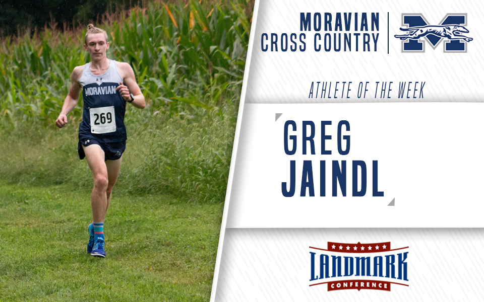 Greg Jaindl named Landmark Conference Men's Cross Country Athlete of the Week