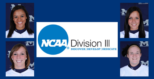 Four Softball Players Among Division III Statistical Leaders