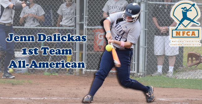 Dalickas Selected to NFCA All-America First Team