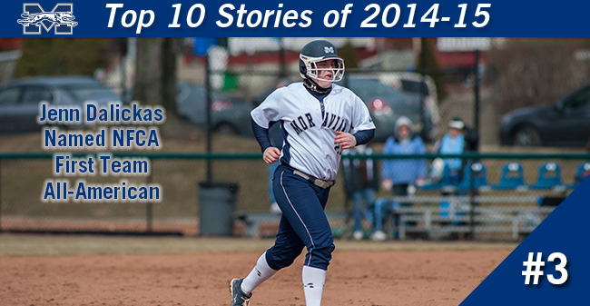 Top 10 Stories of 2014-15 - #3 Dalickas Named NFCA First Team All-American