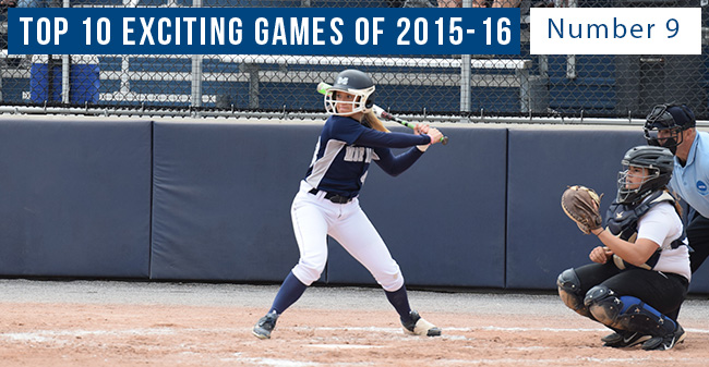 Top 10 Exciting Games of 2015-16 - #9 Softball vs. Mount St. Mary's in NCAA Tournament