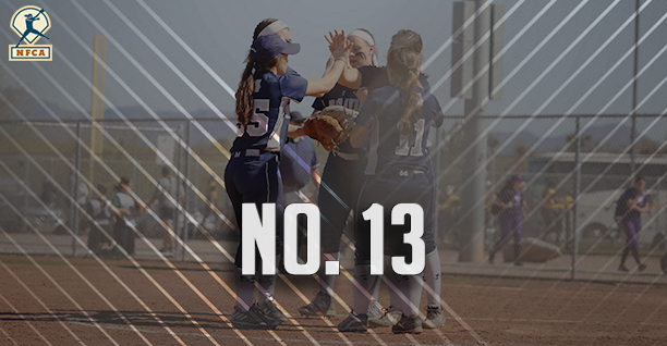 Moravian's softball team is ranked No. 13 in latest NFCA Division III Top 25 Poll.