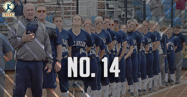 Softball ranked No. 14 in final 2018 NFCA DIII Top 25 Poll