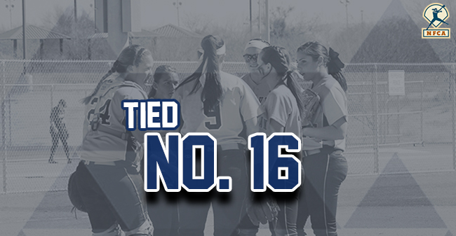 Moravian softball tied for 16th in latest NFCA Division III Top 25 Poll.