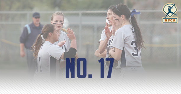 Moravian College softball team ranked No. 17 in latest NFCA DIII Top 25 Poll.