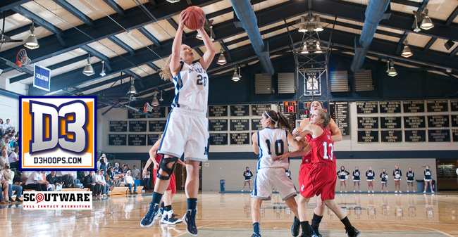 Alexandra Blair Named to D3hoops.com Team of the Week Presented by Scoutware