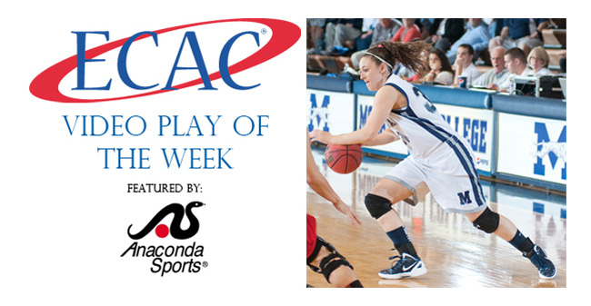 Danielle Brogan's Play Earns ECAC Video Play of the Week Presented by Anaconda Sports