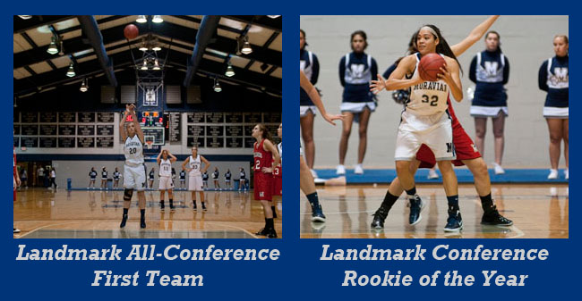 Blair Named to Landmark All-Conference First Team while Wright Earns Rookie of the Year