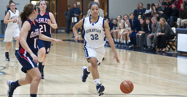 Wright’s Career Night Leads Hounds to 86-81 Win Over TCNJ