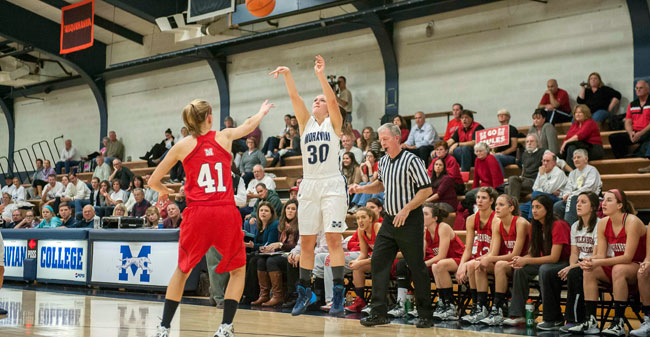 Five Hounds in Double Figures in 76-65 Win at Susquehanna