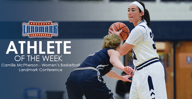 McPherson Named as Landmark Conference Women's Basketball Athlete of the Week
