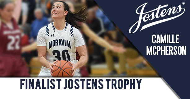 Camille McPherson '17 has been named as one of 10 finalists for the 2018 Jostens Trophy.