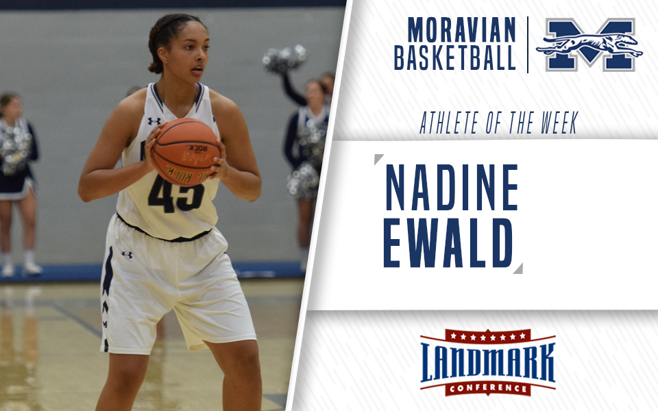 Nadine Ewald named Landmark Conference Women's Basketball Athlete of the Week