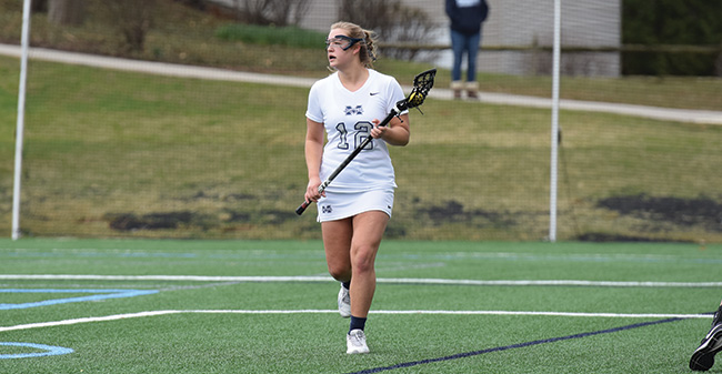 Women's Lacrosse Wins First-Ever Landmark Conference Match with 17-4 Victory at Goucher