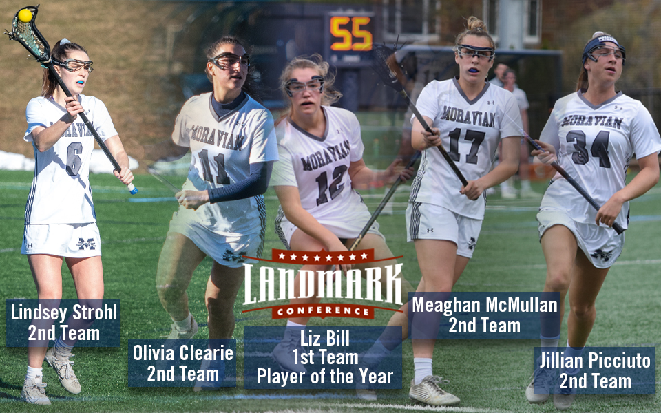 Five Greyhounds named to Landmark Women's Lacrosse All-Conference Teams.