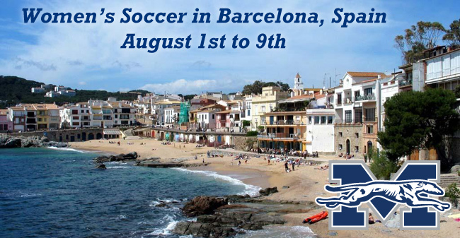 Women's Soccer Headed to Barcelona, Spain from August 1st to 9th