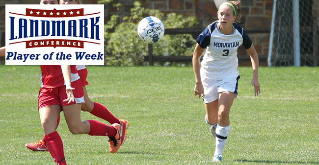 Schall Selected as Landmark Offensive Player of the Week