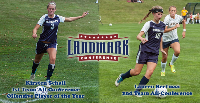 Schall & Bertucci Earn All-Conference Honors; Schall Selected as Offensive Player of the Year
