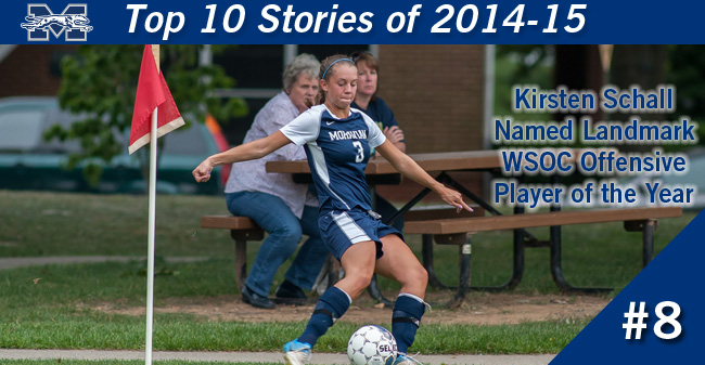 Top 10 Stories of 2014-15 - #8 Schall Named Landmark WSOC Offensive Player of the Year