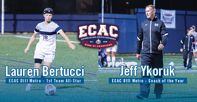 Ykoruk Selected as ECAC DIII Metro Coach of the Year; Bertucci Named to All-Star 1st Team