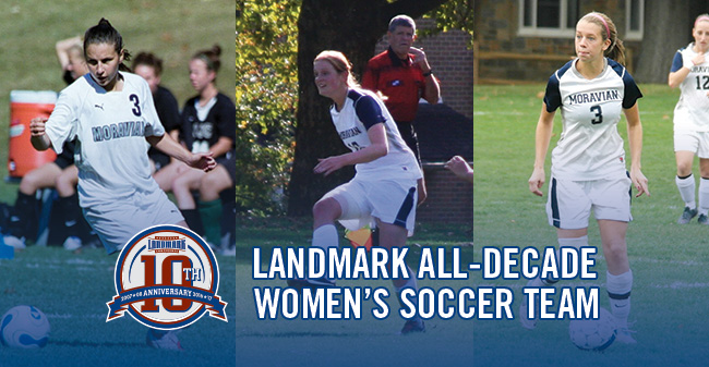 Black, Fitzpatrick & Schall Named to Landmark Conference Women's Soccer All-Decade