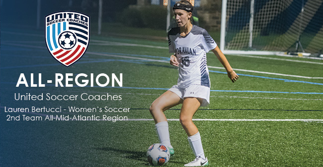 Lauren Bertucci '18 has been selected to the 2017 United States Coaches NCAA Division III Women's Soccer All-Mid-Atlantic Region Second Team.