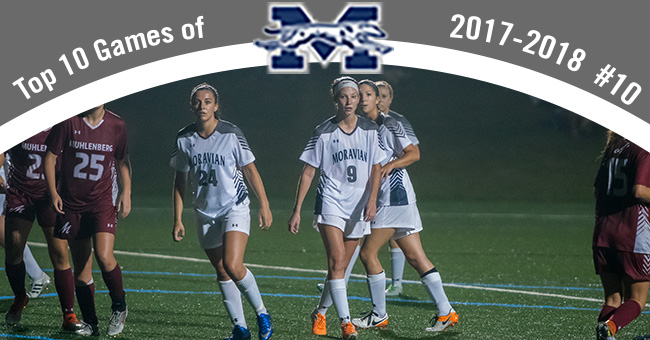 Women's Soccer 1-0 overtime win over Muhlenberg is #10 on Top 10 Exciting Games of 2017-18.